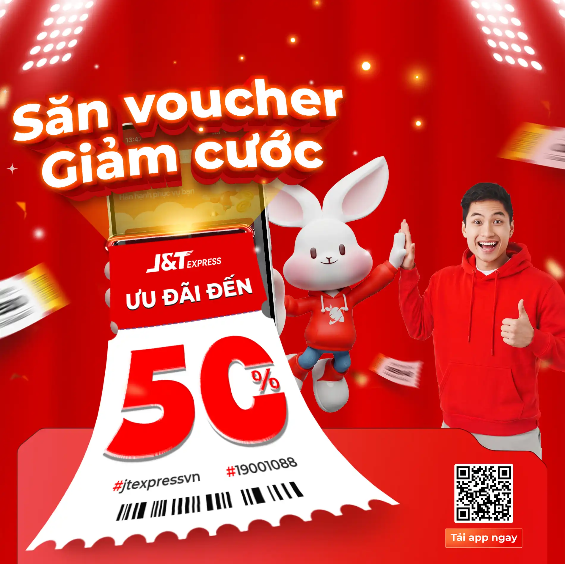 Chương trình ưu đãi tại app J&T Express