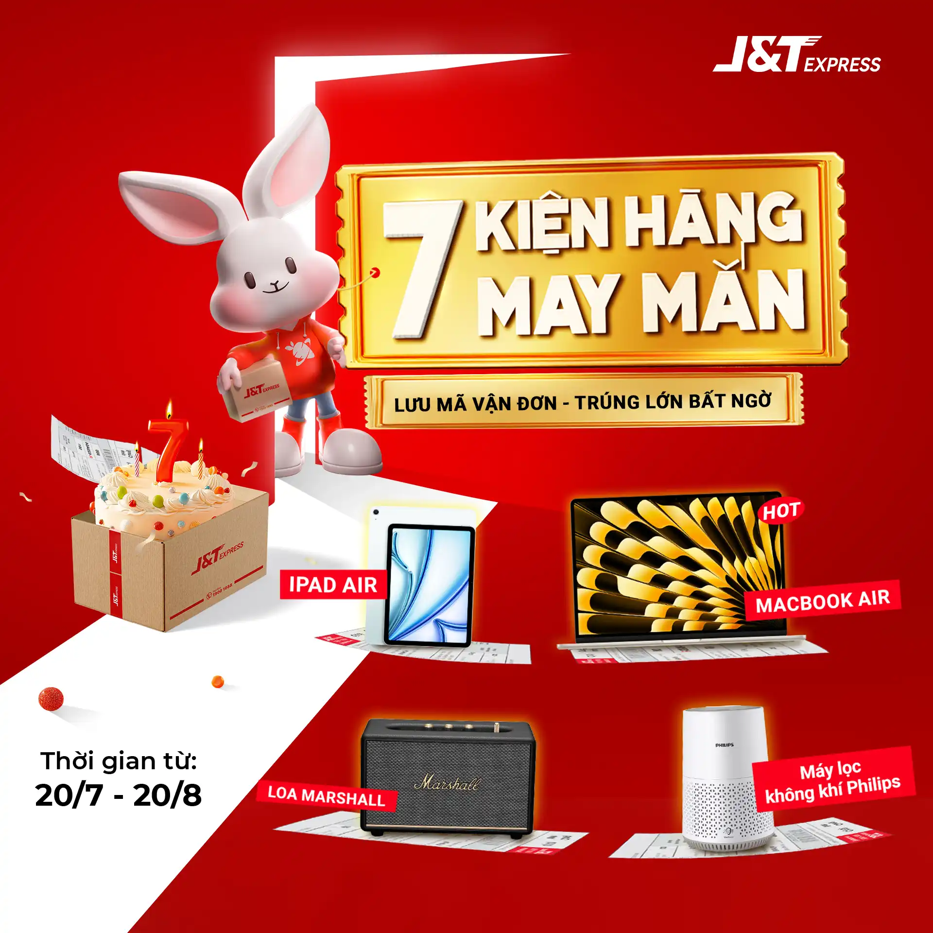 “7 Kiện Hàng May Mắn”: Lưu mã vận đơn, trúng lớn bất ngờ