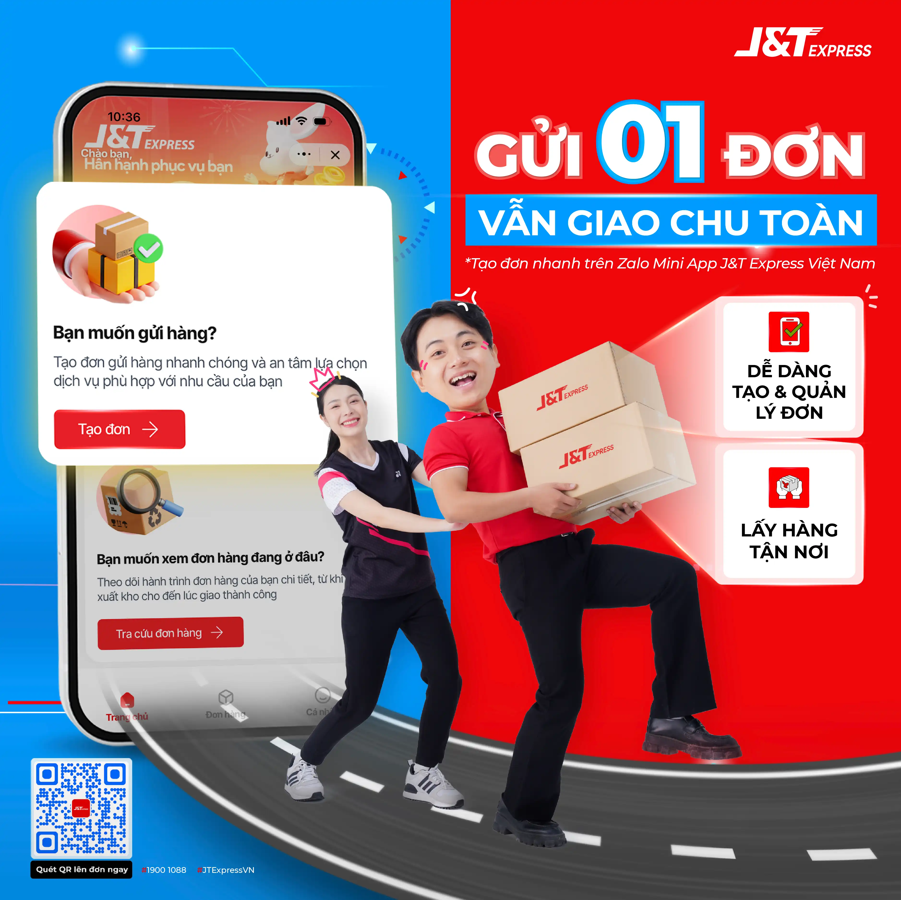 [MỚI] CHỦ ĐỘNG QUẢN LÝ ĐƠN HÀNG TRÊN ZALO MINI APP J&T EXPRESS VIỆT NAM