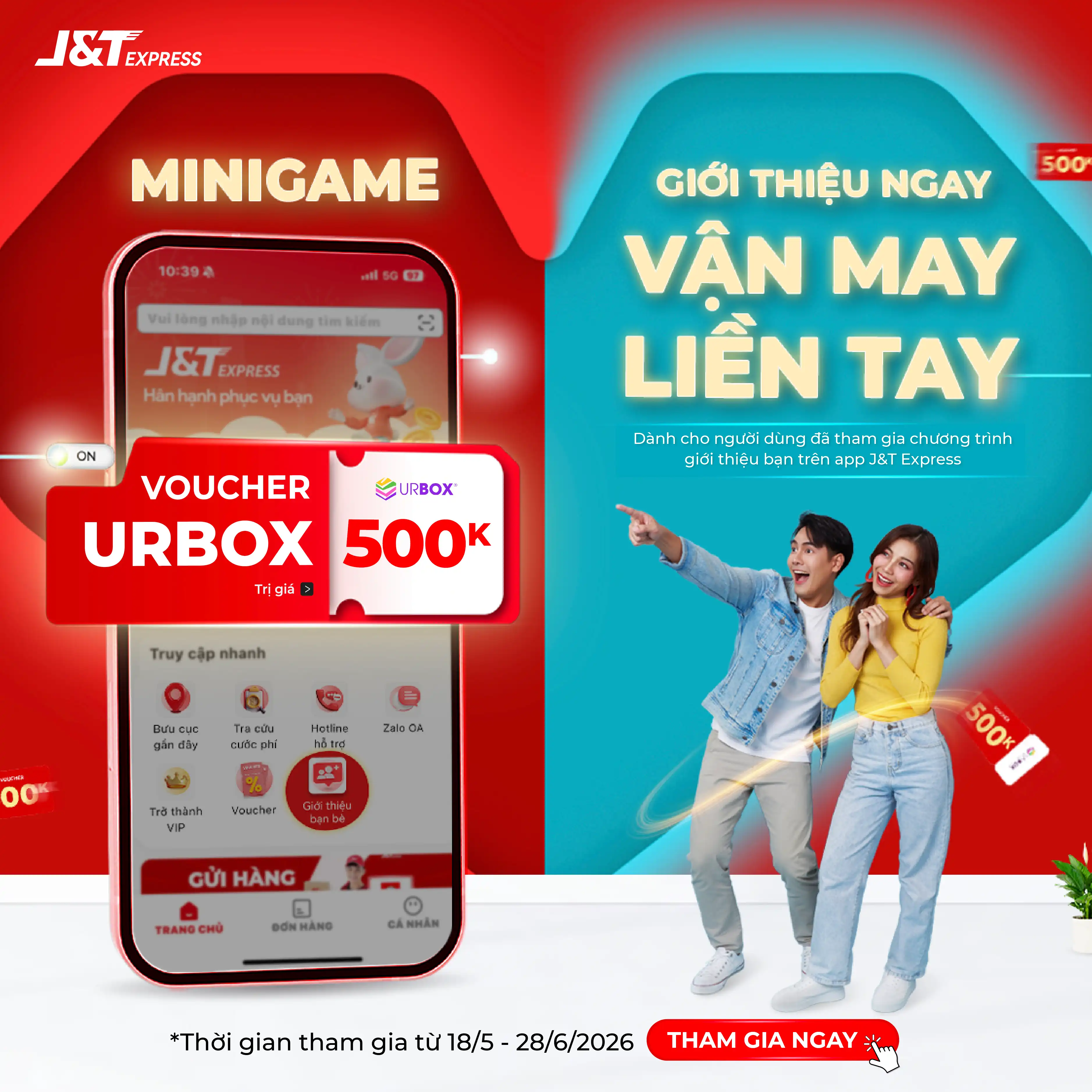J&T Express - Giao hàng Chuyển phát nhanh